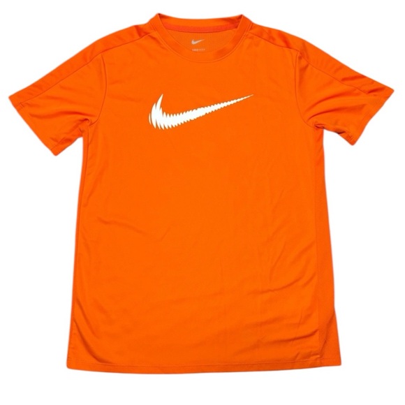 Nike Other - Nike Dri-Fit Youth XL Bright Orange Tee with White Logo